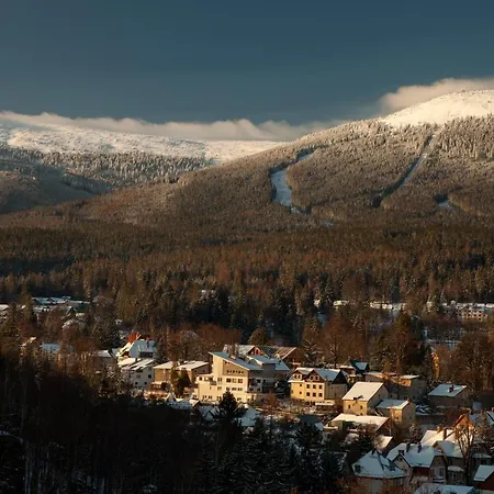 Panorama Gor - Centrum Miasta Z Widokiem Na Szrenice Schreiberhau