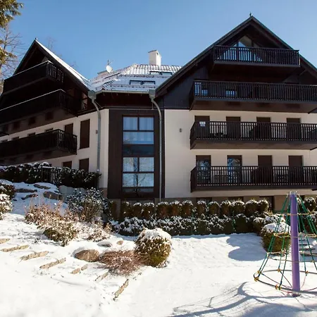 Apartmán Panorama Gor - Centrum Miasta Z Widokiem Na Szrenice Sklářská Poruba