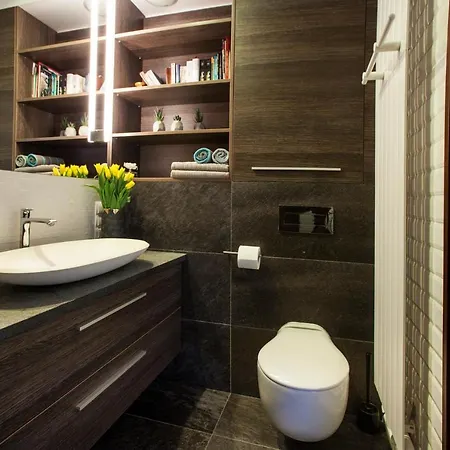 Panorama Gor - Centrum Miasta Z Widokiem Na Szrenice Apartmán Sklářská Poruba