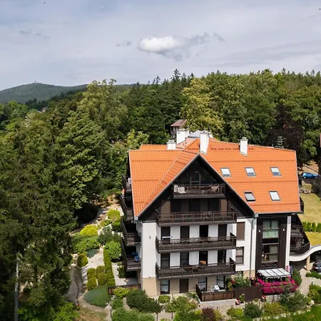 Panorama Gor - Centrum Miasta Z Widokiem Na Szrenice Szklarska Poreba