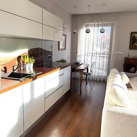 Apartmán Panorama Gor - Centrum Miasta Z Widokiem Na Szrenice Sklářská Poruba