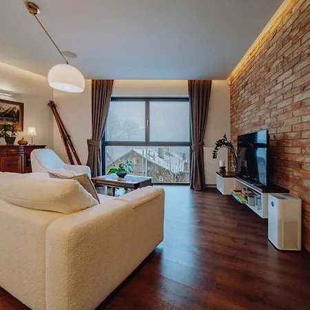 Panorama Gor - Centrum Miasta Z Widokiem Na Szrenice Apartmán Sklářská Poruba