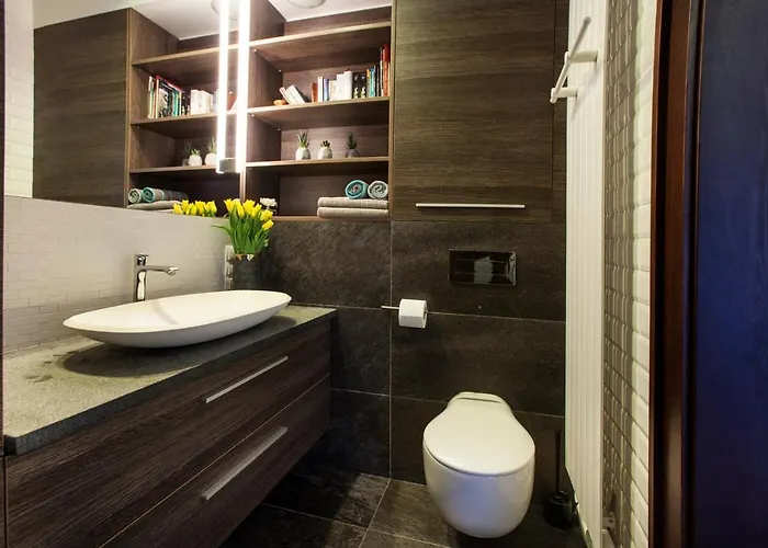 Panorama Gor - Centrum Miasta Z Widokiem Na Szrenice Appartamento Szklarska Poręba