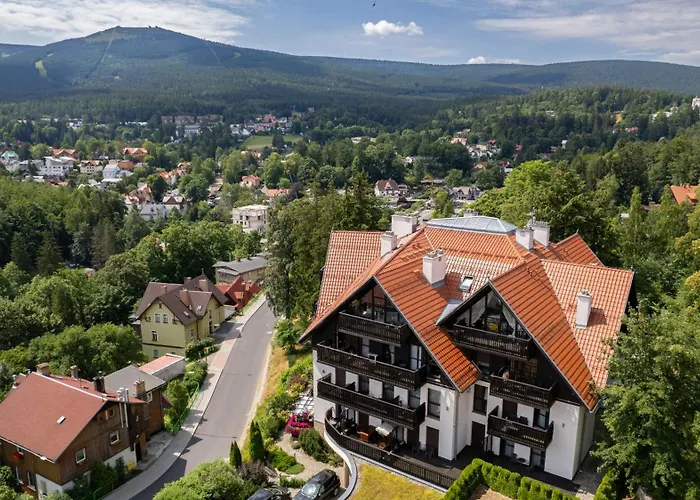 Panorama Gor - Centrum Miasta Z Widokiem Na Szrenice *
