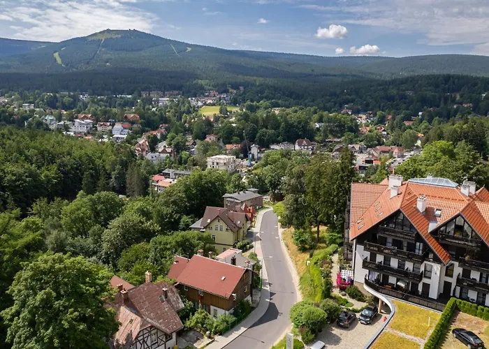 Panorama Gor - Centrum Miasta Z Widokiem Na Szrenice Szklarska Poręba